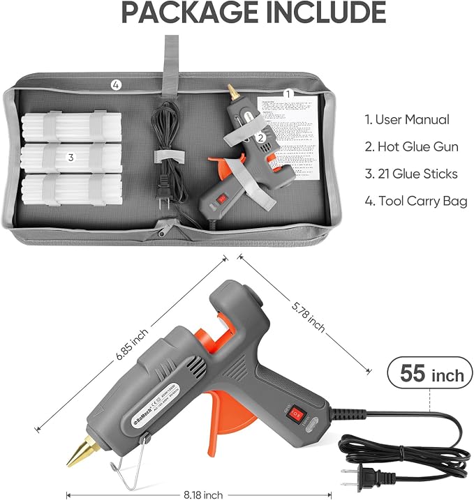 ROMECH Full Size Hot Glue Gun - Image 5