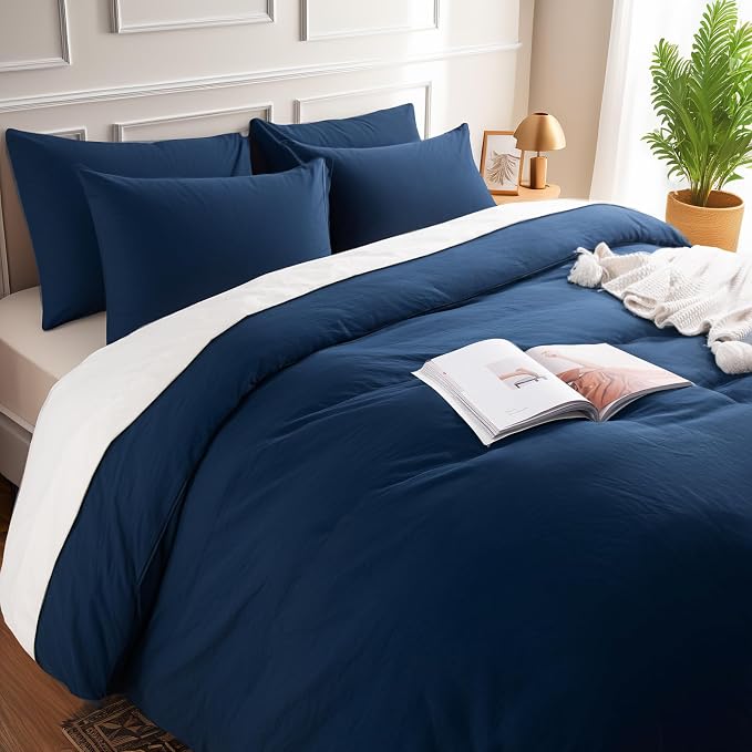 NEXHOME PRO Twin Duvet Cover Set, 100% Certified Organic Cotton - Image 4