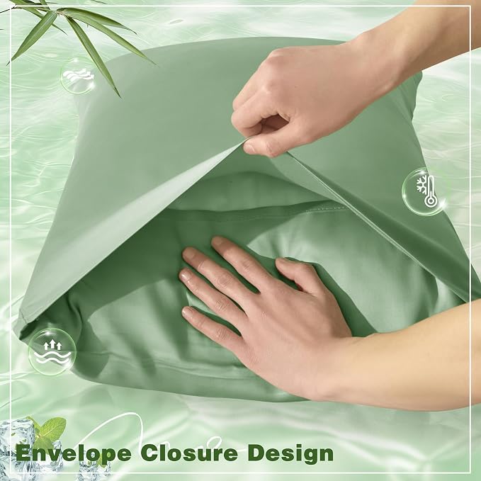 Homiest Cooling Body Pillow Case, 100% Rayon Derived from Bamboo Body Pillow - Image 5