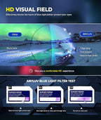 ANYLUV Blue Light Blocking Glasses Men Computer Gaming Glasses Lightweight - Image 6