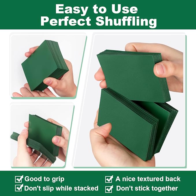 Green MTG Card Sleeves 200 Pack, Standard Card Sleeves Sturdy MTG Sleeves Matte - Image 4