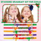Art & Craft Kits for Kids, DIY Friendship Bracelet Making Kit for Girls - Image 4