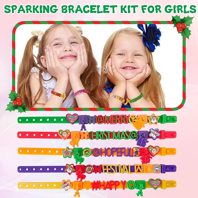 Art & Craft Kits for Kids, DIY Friendship Bracelet Making Kit for Girls - Image 4