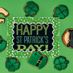 69Ft St. Patrick's Day Shamrock Bulletin Board Borders Irish Paper Bulletin - Image 6