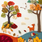 12" x 12" Felt Fabric Sheets for Crafts, Squares Felt Fabric Sheets, 1mm Thick - Image 3