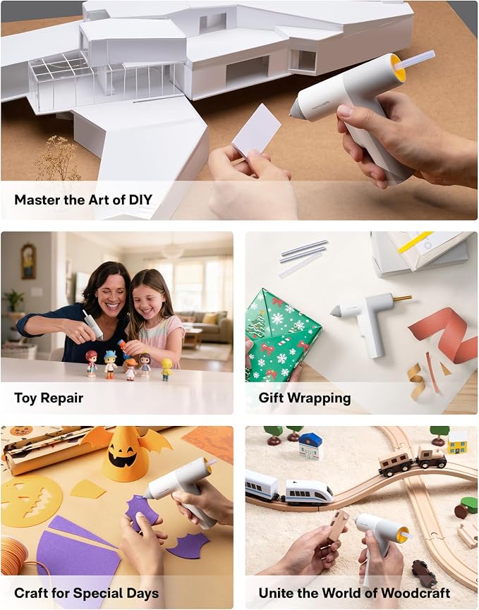 HOTO Cordless Auto Dispensing Glue Gun, Easyflow Hot Glue Gun - Image 8