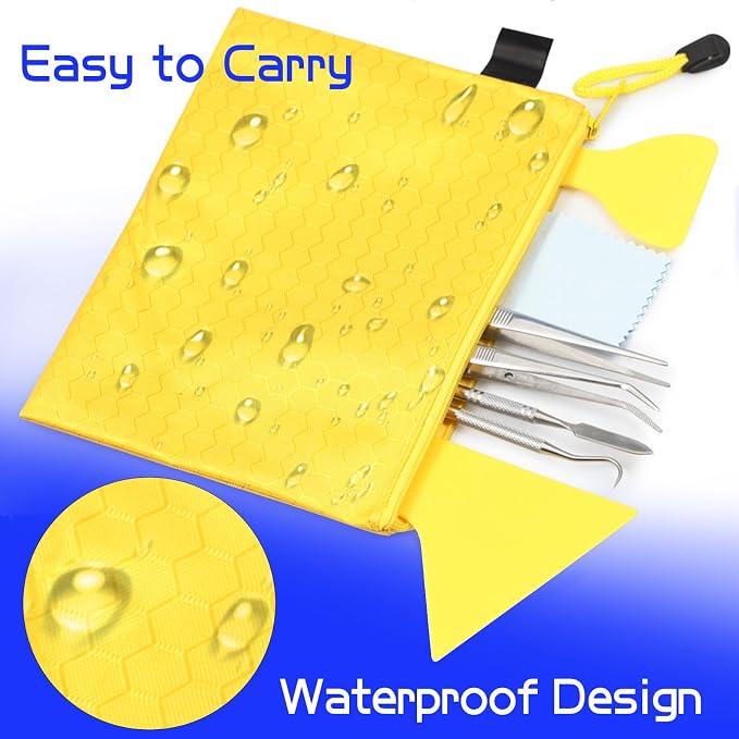 SPEEDWOX 9PCS Mosaic Tools and Supplies Beginners Set 2 Scrapers 2 Tweezers 1 - Image 4