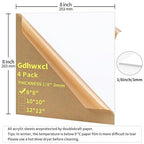 1/8 Thick 8 x 8 inch Acrylic Sheets - Image 5