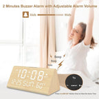 DreamSky Digital Alarm Clocks for Bedrooms - Image 3