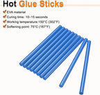 HARFINGTON 10pcs Hot Glue Sticks 0.43" Dia x 9.84" Long EVA Mini Hot Melt - Image 4