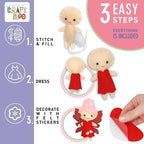 CRAFTILOO Fairy Sewing Kit for Kids Ages 5-12 – Beginner Sewing Kit - Image 4