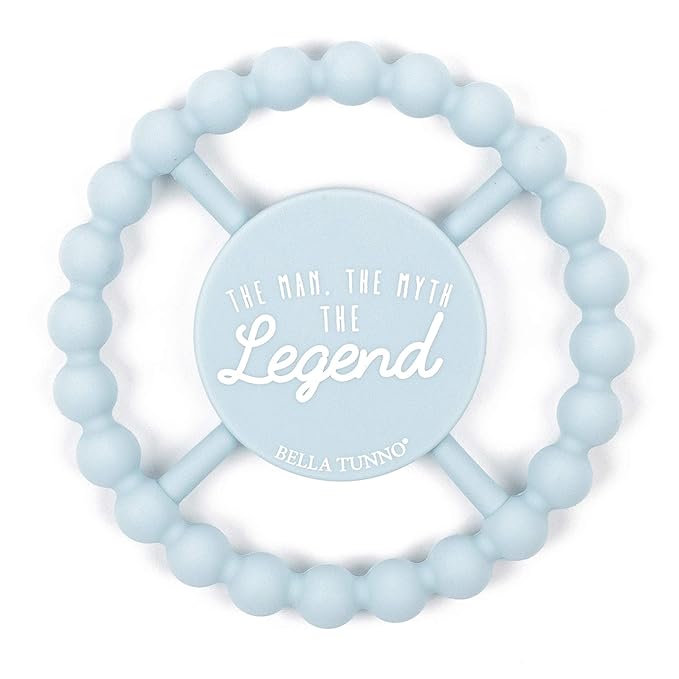 Baby Teether by Bella Tunno, Silicone Teethers for Babies 3-6 months, 6-12 months, Baby Toys, Pacifier, Teething Relief, Boys, Girls, Legend