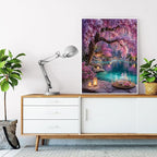 HITO Diamond Painting Kits for Adults Cherry Blossom Tree - Image 5