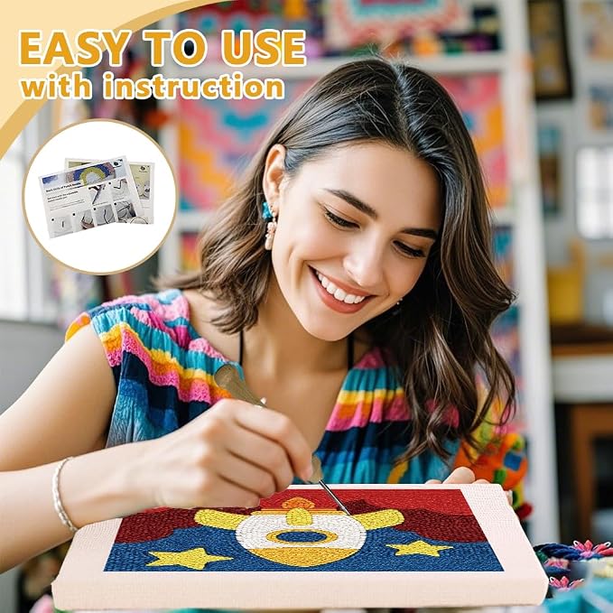Doodlream Cartoon Rocket Needle Kit - Image 3