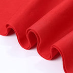 HaoFeijh Red Felt Fabric 72 * 36 Inch Wide 1.6mm, Fabric Sheets Soft Woven by HaoFeiJH