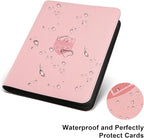 12 Pocket Ringless Side Loading Trading Card Binder, 720 Cards PU Fixed Page - Image 4