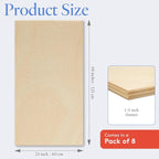 Baltic Birch Plywood 24 x 48 x 1/4 Inch - 6 mm Craft Wood - Image 2