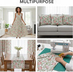 E-Tailor® Hand-Block Printed Pre-Cut Cotton Fabric Ideal - Image 6