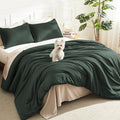 Litanika California King Comforter Set Forest Green by Litanika