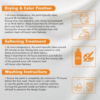 GOTIDEAL Gold Fabric Paint for Clothes Permanent, T-Shirts Textile Paint 8.45 oz - Image 3