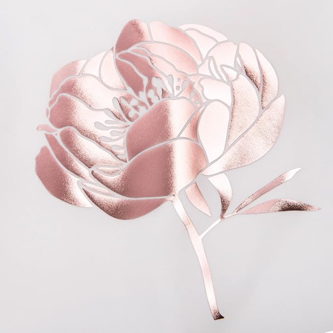 VINYL FROG Rose Gold Metallic Foil Heat Transfer Vinyl 12" x5ft Rose Gold HTV - Image 7