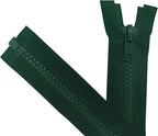 ANPURZII 2PCS #5 26 Inch Rich Green Separating Jacket Zippers by Unknown