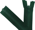 ANPURZII 2PCS #5 27 Inch Rich Green Separating Jacket Zippers by Unknown