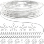 Jishi 33ft Silver Snake Chain 1.2mm Jewelry Making Chains by Jishi