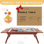 Puzzle Board 1500 Pieces, 34.3”x 26.5” Jigsaw Puzzle Table - Image 7