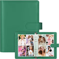 A5 Photocard Holder and Binder, PU Leather 6-Ring Album by WITHYU