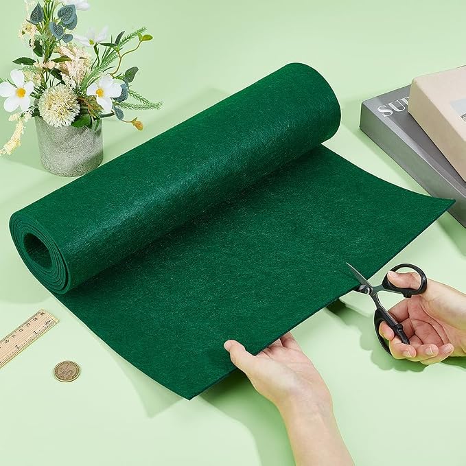 BENECREAT 78.7x15.7inch Felt Roll, 3mm Thick Nonwoven Felt Roll - Image 3