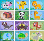 3D EVA Foam Stickers for Toddlers 12PCS Sticky Foam DIY Craft Preschool Art by Lovyan