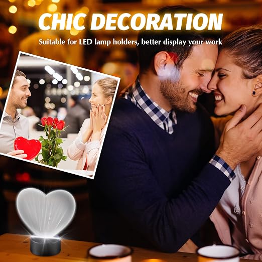 6 Pieces 2 mm Acrylic Sheet Transparent LED Film - Image 5
