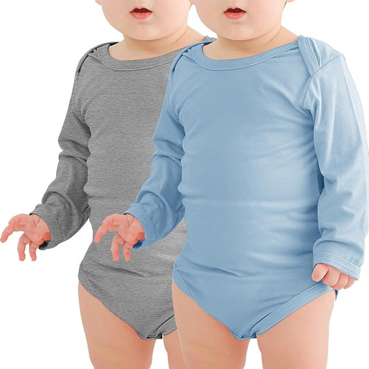 Jimonda Bamboo Baby Bodysuit Long Sleeve Infant Romper Soft Boy Girl Unisex Newborn Clothes One Piece Outfits Summer Fall