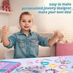 AIPRIDY 3600 Pcs Girls Toys Bracelet Making Kit, Unicorn/Mermaid Jewelry - Image 5