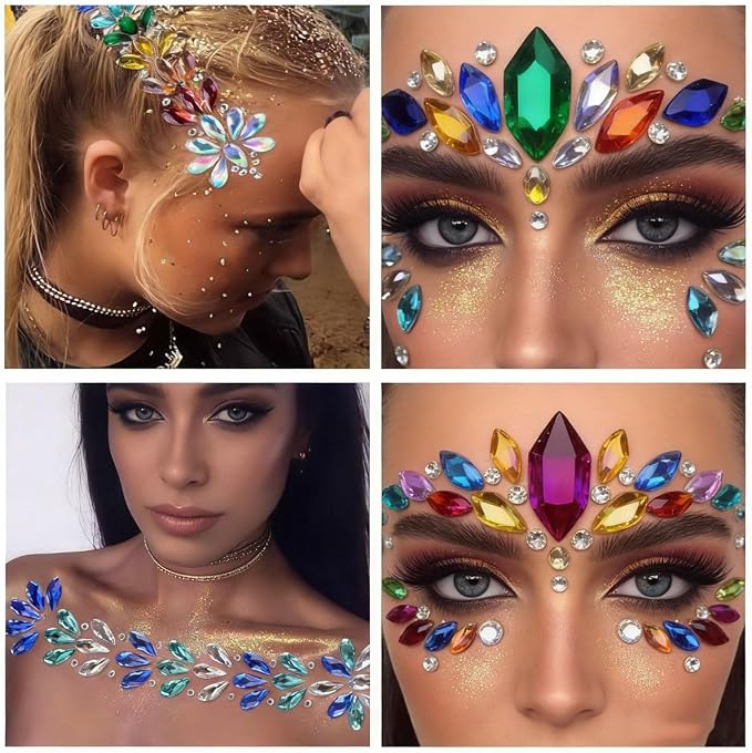 1400 PCS AB Colorful Gems Rhinestones Jewels - Image 5