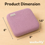 Woolbuddy Wool Felting Pad 6 x 6 x 1.5 Inch, Durable Needle Felting Mat - Image 3