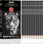 Aenir Sketch Pencils for Drawing, Artist Graphite Pencils, Sketch Set for - Image 8