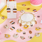 Enamel Food Charms Cute Assorted Food Pendants Sweet Dessert Charms - Image 3