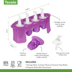 Tovolo, Molds Pop Freezer Mermaids Set Of 4 - Image 5
