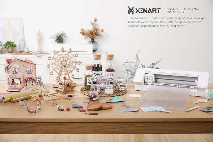 XINART Cutting Mat for Silhouette Cameo 4/3/2/1 Standard Adhesive Sticky - Image 5