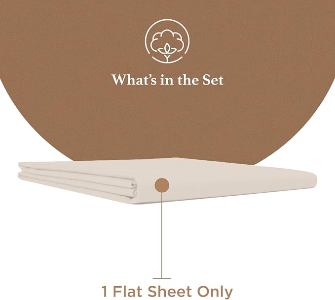 Good Sleep Bedding Flat Sheet Twin XL - Image 2