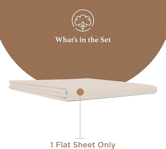 Good Sleep Bedding Flat Sheet Full - Image 2