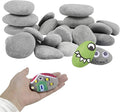 Simetufy 30 River Rocks for Painting 1.2-3.5 inch, Natural Stones, Smooth & by Simetufy