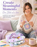 Aeelike Crochet Kit for Beginners Adults, Complete & Colorful Yarn Kit - Image 2