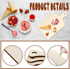 Vmiapxo 16 Pcs Unfinished Wooden Cutting Boards - Image 3