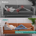 Bedluxe Wedge Pillow Headboard, Adjustable Pillow Wedge - Image 5