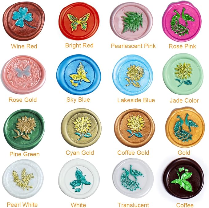 Wax Seal Stick, 15 Pieces Glue Gun Wax Seal Sticks - Image 5