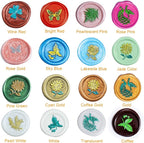 Wax Seal Stick, 15 Pieces Glue Gun Wax Seal Sticks - Image 5