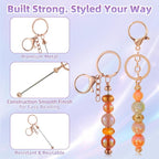 28 Pcs Beadable Keychain Bars - Image 6